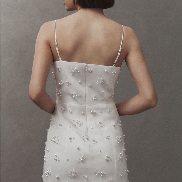 BHLDN White Pearl-Embellished Dress - Picture 2 of 7